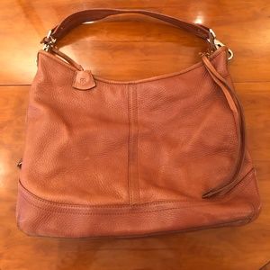 Classic Banana Republic leather tote
